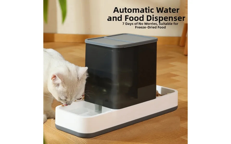 Automatic Cat Feeder And Water Dispenser Self Service Pet Food Dispenser Dog Water Dispenser Pet Supplies