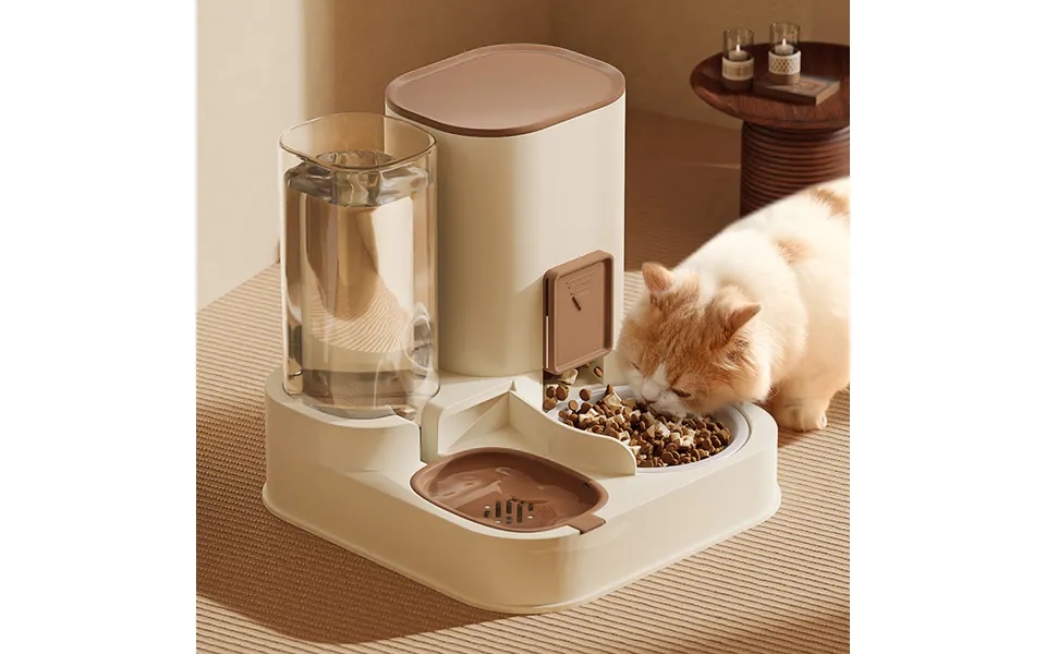 Automatic Feeding Integrated Machine For Pets - Large Capacity Food Feeder