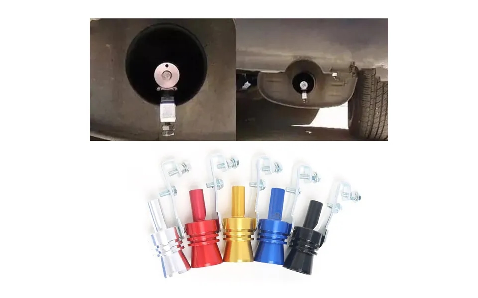 Automobile Automobile Motorcycle Parts Exhaust Pipe Modification Parts Sound Wave Mimic Turbine Whistle Generator