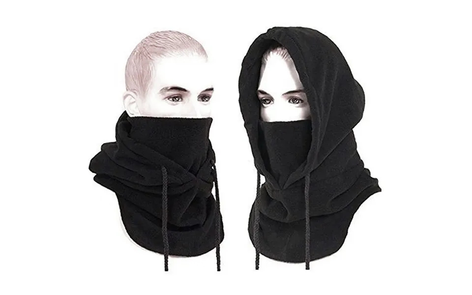 Autumn And Winter Fleece Warm Hat Riding Mask Outdoor Sports Windproof Protection Thickened Cs Headgear Warm Scarf