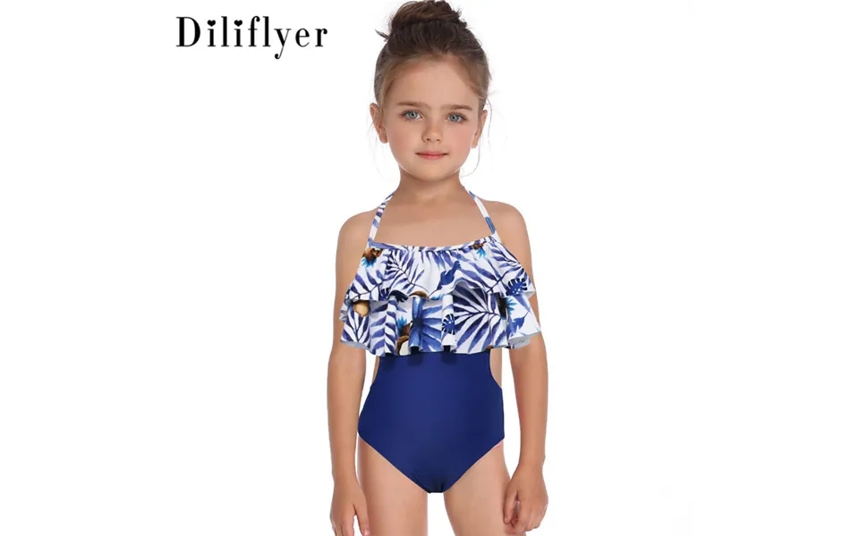 Baby Clotheshi Fish Kids Swimsuit Double Flying Edge Girls Swimsuit