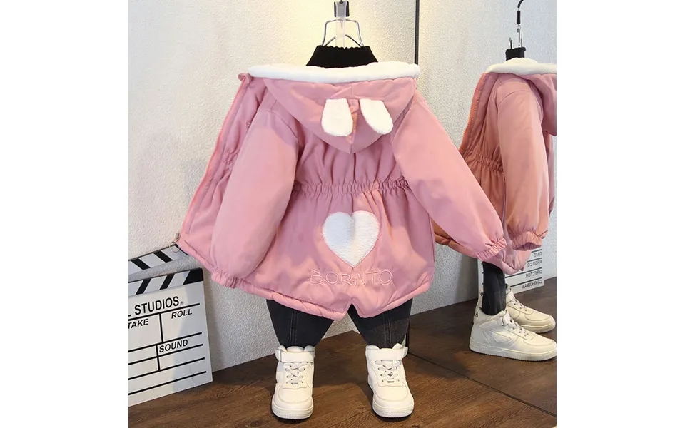Baby Clothing Large Children's Long And Thick Winter Coat Winter Cotton-padded Winter Children's Coat Women