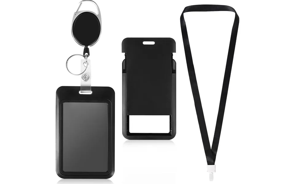 Badge Reel With Retractable Clasp And Back Clip - Oval Clasp