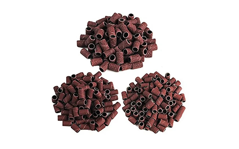 Beautylife 100pcs Grinding Sand Ring Wear-resistant Fine Workmanship Durable Nail Electric Drill Machine Grinding Sand R