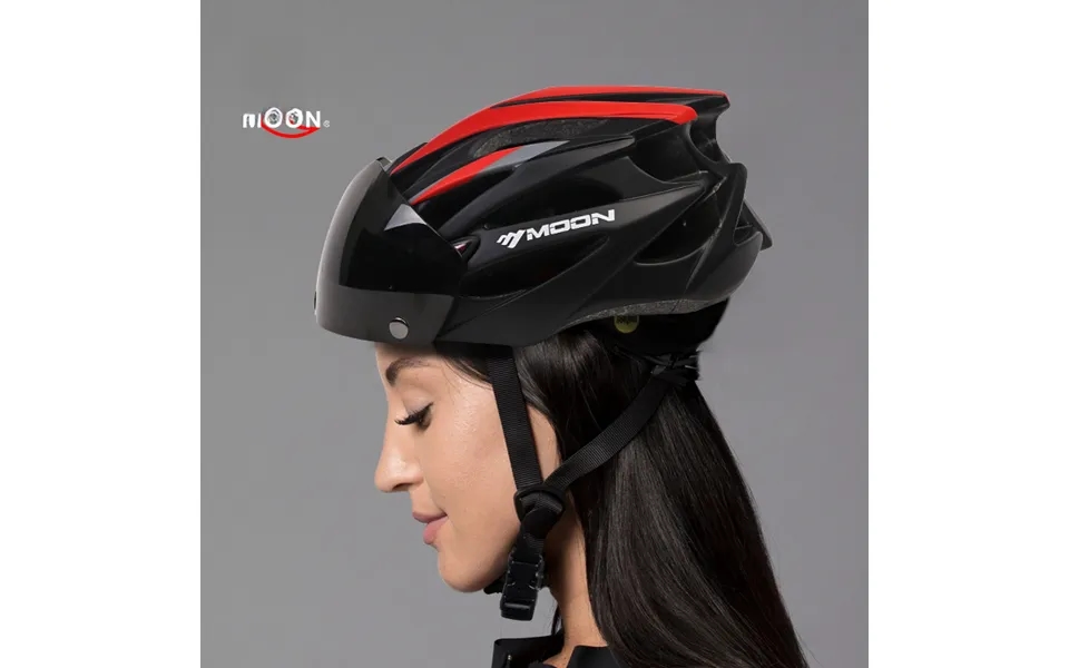 Bicycle Cross Border Riding Helmet Goggles Integrated Shape Mountain Road Car Magnetic Head Helmet Riding Gear