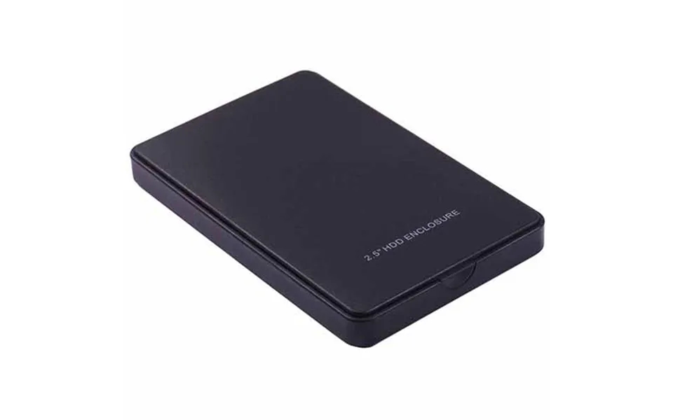 Black Usb 2.0 Hdd Enclosure Ssd Case For 2.5 Inch External Sata Hard Disk Drive