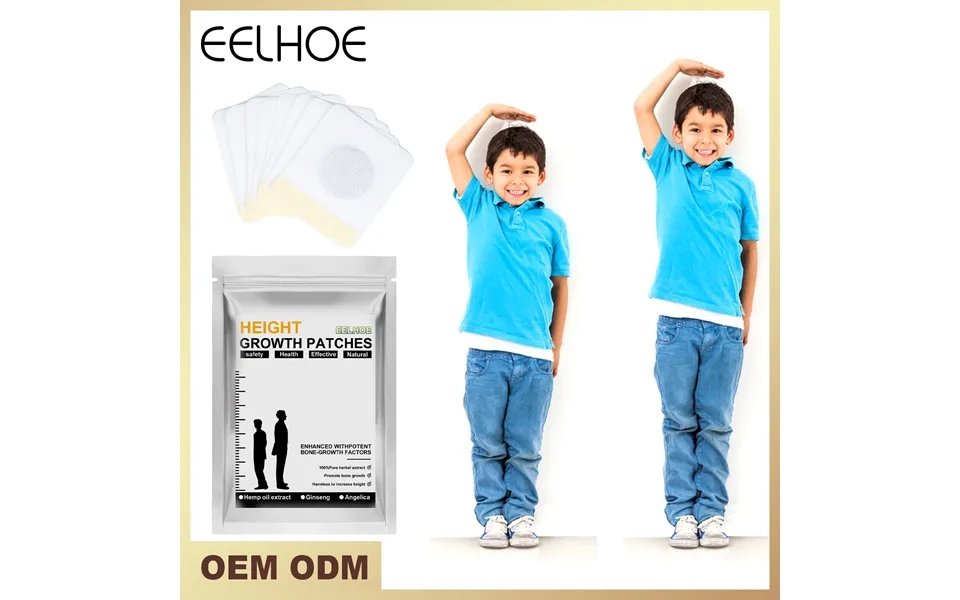 Body Promoting Eelhoe Height Care Plantar Acupoint Stimulation Long Foot Patch