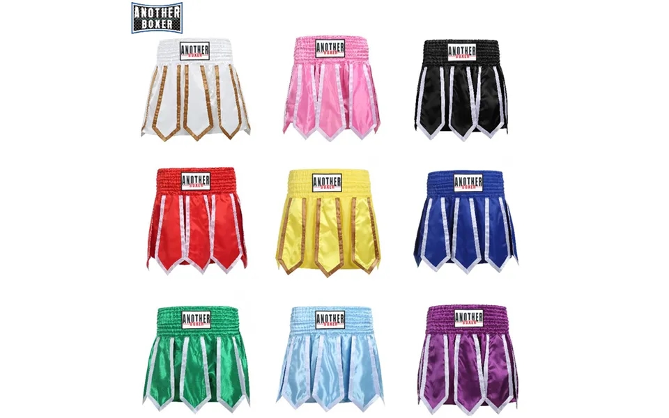 Boxing Pants With Ribbon Design - Muay Thai Shorts