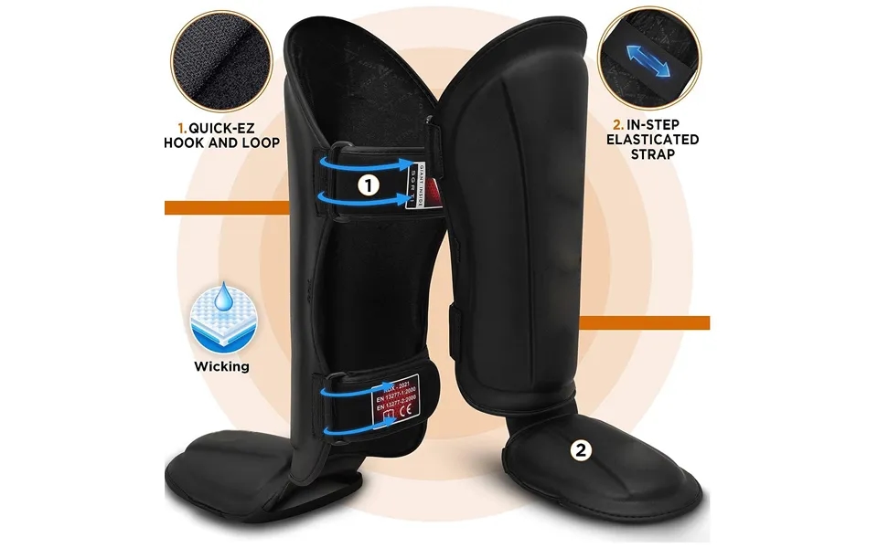 Boxing Shin Guard Is Suitable For Taekwondo Muay Thai Mixed Martial Arts Leg Protective Sleeve Martial Arts Sparring