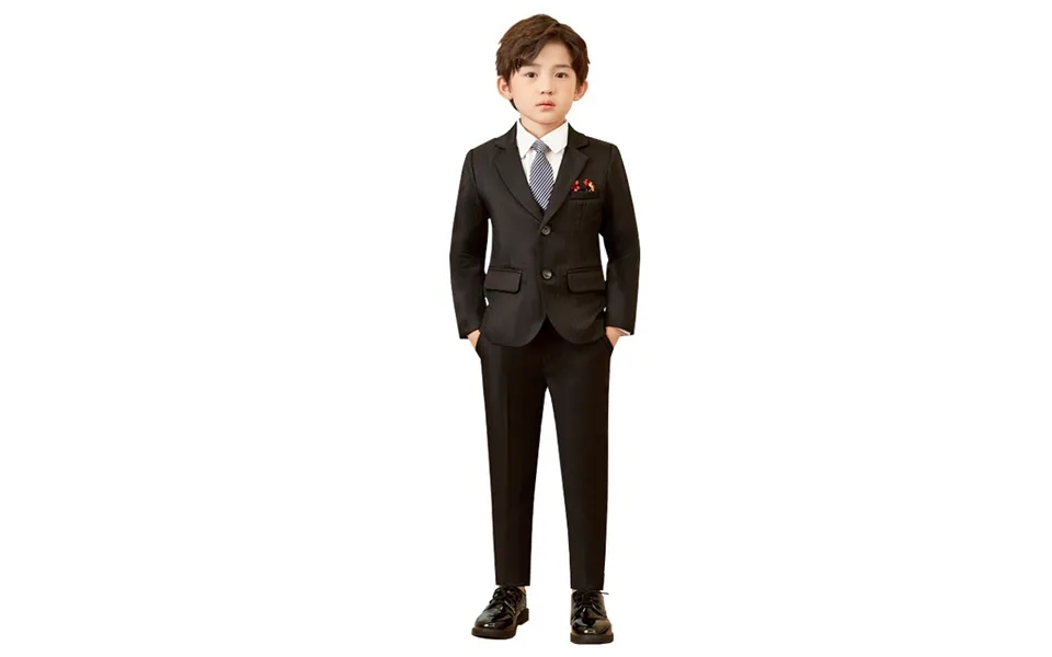 Boys' Dress Jacket Suit - Children's Autumn And Winter Suit