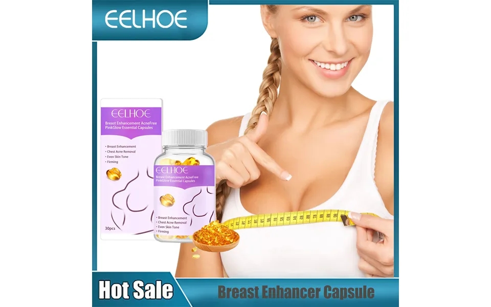 Breast Enhancement Oil Capsule Breast Firming Tightening Massage Bigger Chest Lift Oil Fast Growth Breast Bigger Capsule