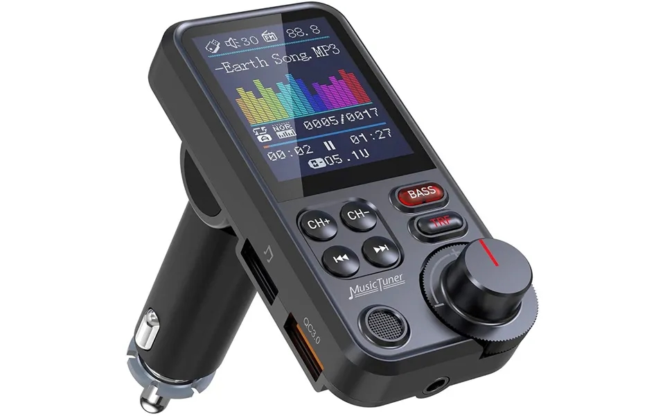 Bt93 Car Mp3 Player Usb Flash Drive Lossless Hifi High And Low Frequency Equalizer Music Car Bluetooth Fm Transmitter