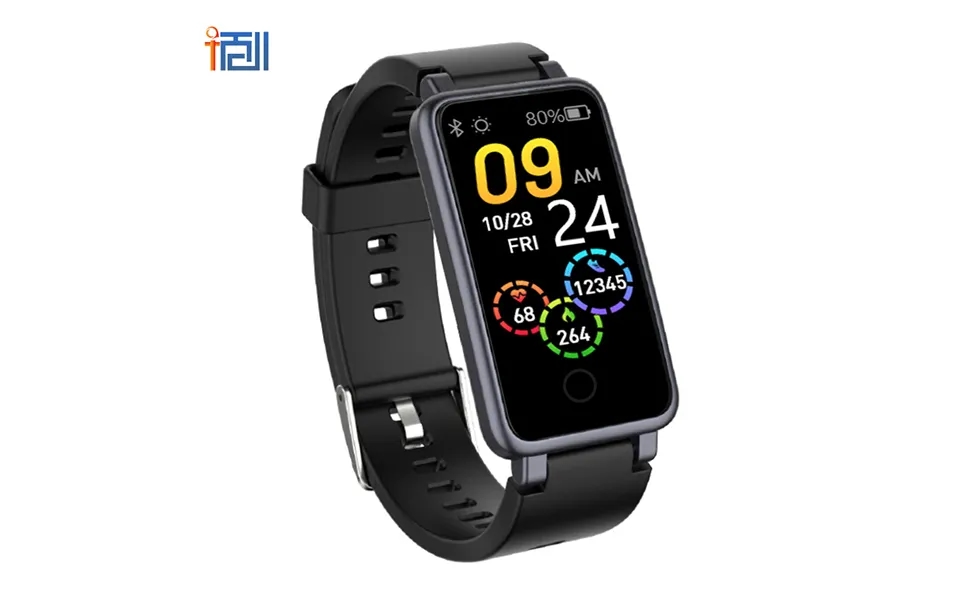 C2plus Smart Bracelet Waterproof Large Battery Bluetooth Stepping Heart Rate Blood Pressure Blood Oxygen Music Weather S