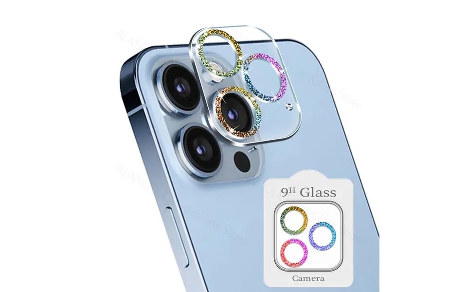 Camera Lens Tempered Glass For Iphone 11 12 13 Pro Max Screen Protector On For Iphone 12 11 13 Mini Glitter Camera Prote
