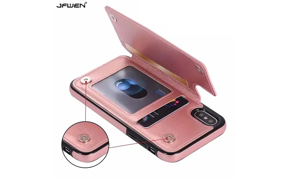 Capa Carteira De Couro Luxuosa Com Suporte - Várias Portas-cartões Para Huawei P40 Lite P30 Pro Mate