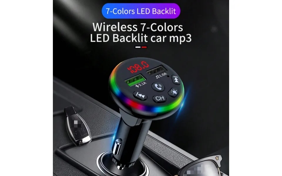 Car Charger Mobile Phone Charger Bluetooth Hands-free Call Usb Port With Charging Function 3