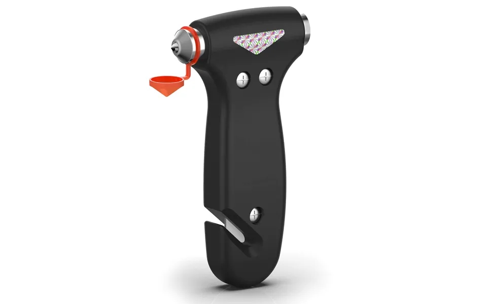Car Safety Hammer - 3 In 1 Emergency Escape Tool With Second Window Breaker And Seat Belt Cutter