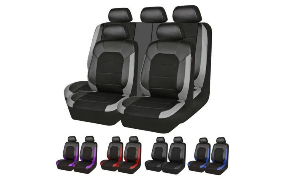 Car Seat Cover Bracket Sandwich Splicing Leather Pu Leather