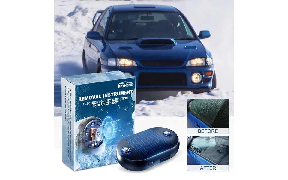 Car Windshield Rearview Mirror Deicing Quick Snow Melt Portable Antifreeze Tool