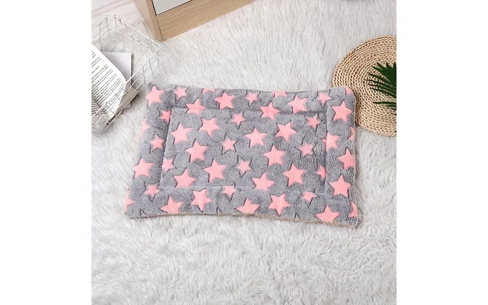 Cat Bed Mat Blanket Thickened Double Layered Plush Pad Dog Blanket Cat Mat Sleeping Pad