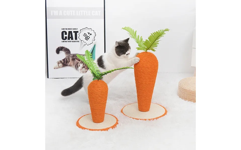 Cat Climbing Rack Cat Scratching Board Cat Scratching Column Cat Toy Pet Cat Sisal Large Carrot Pet Supplies Wholesale