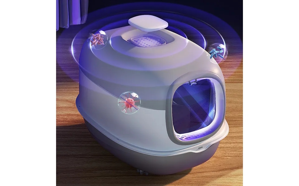 Cat Litter Box Oversized Fully Enclosed Automatic Toilet Cat Litter Box Smart Kitten Anti Splash Cat Feces Tray