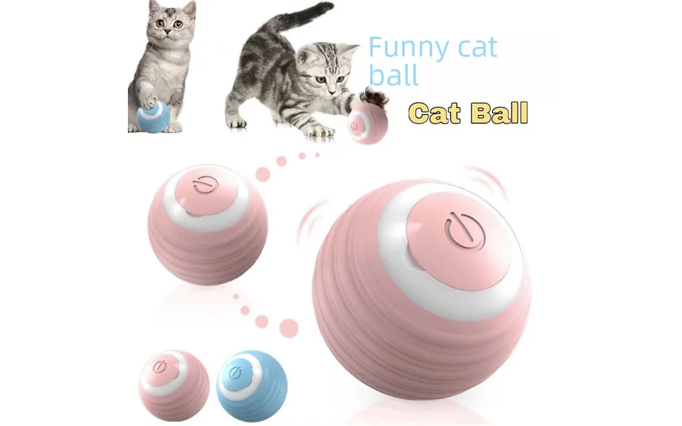Cat Toy Catnip Molar Bite-resistant Self-hi Relieving Stuffy Toy Gravity Intelligent Rolling Ball Electric Funny Cat Bal
