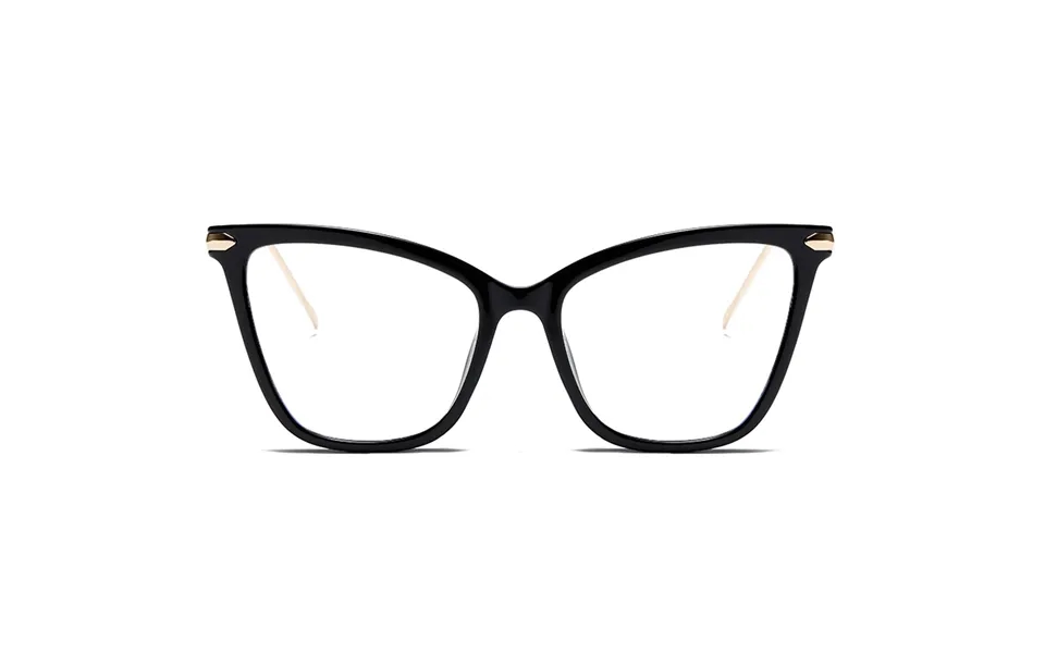 Cat's Eye Metal Anti-blue Light Glasses Retro Fashion Flat Light Frame Trend Men And Women
