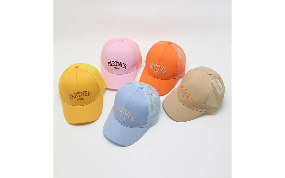 Children's Cap Mesh Cap Breathable Boys And Girls Baby Spring And Autumn Thin Cotton Sun Hat Summer Baseball Cap