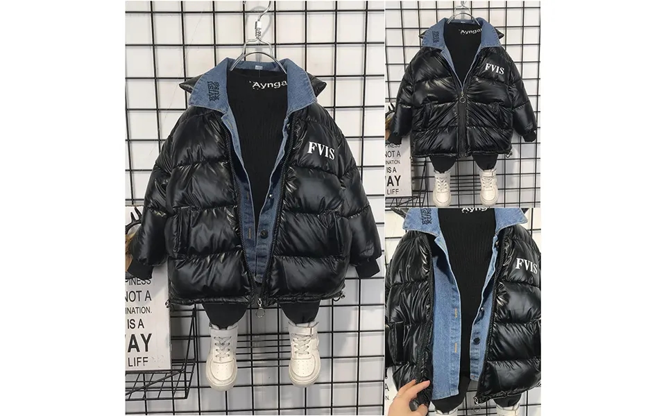 Children's Clothing Boys' Padded Clothes Thickened Small Children's Down Cotton-padded Clothes Winter Clothes Boys' Cott