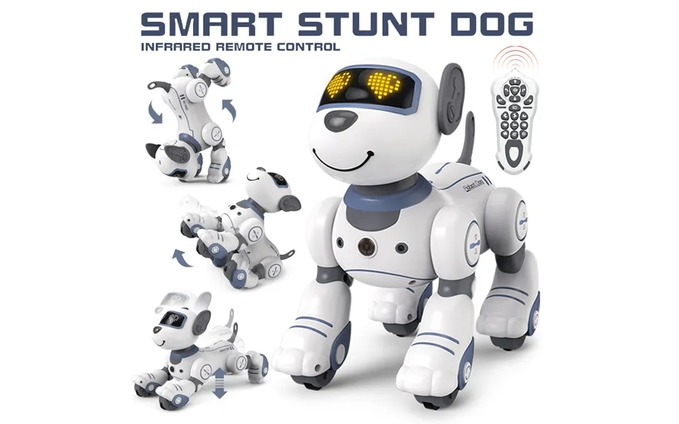 Children's Intelligent Robot Dog Multi Function Programmable Stunt Remote Control Dog Touch Interactive Electric Pet Toy
