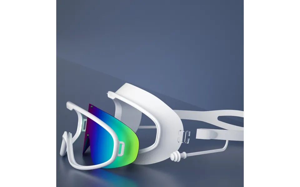 Children's Large Frame Swimming Goggles Wholesale Fashion Hd Anti-fog Swimming Glasses Earplugs Electroplating Diving Go