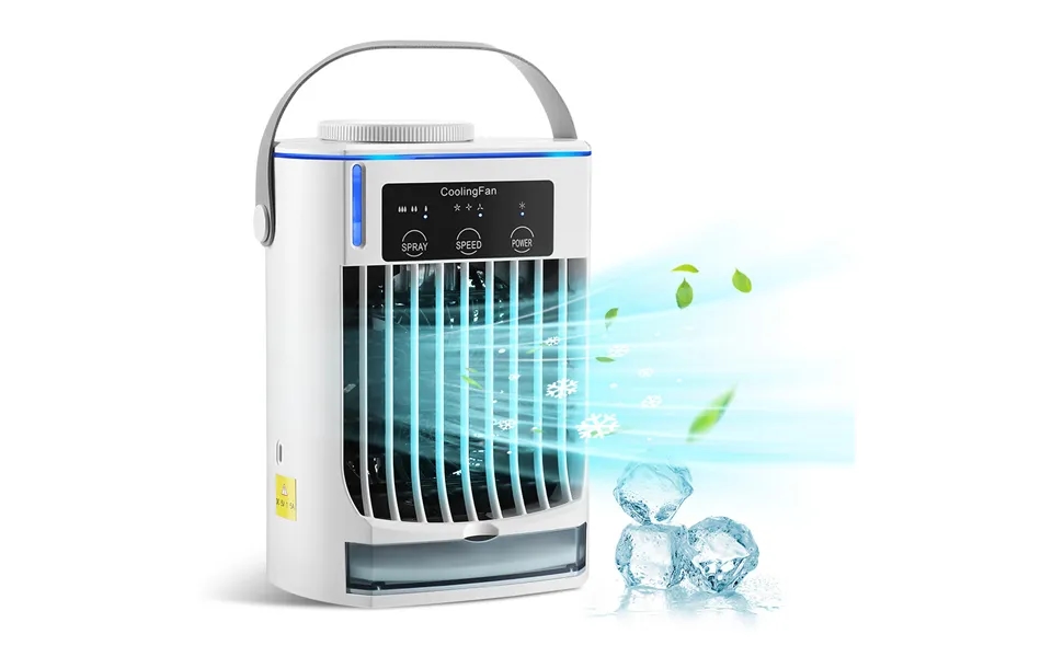 Chiller Fan Desktop Humidification Spray Fan Household Water-cooled Air Conditioner Fan Summer Cooling Plus