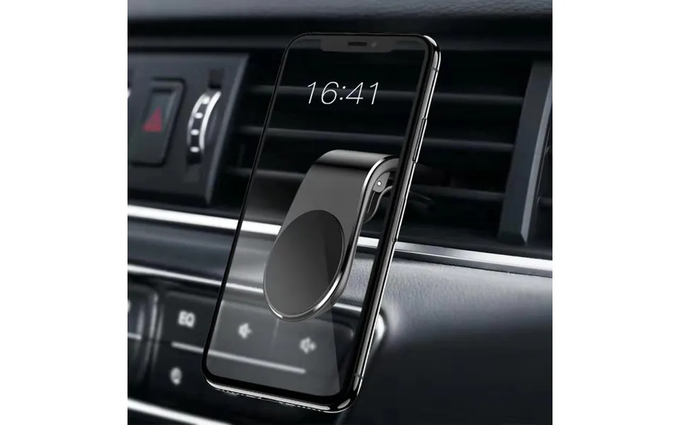 Creative Clip Style Air Outlet Holder With Strong Magnetic Suction Car Phone Navigation Shock-absorbing Bracket