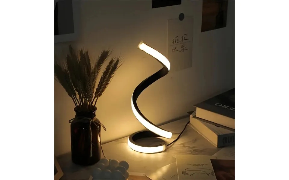 Creative Flexible Snake Shaped Table Lamp - Tri Color Infinite Dimming Plug-in Night Light