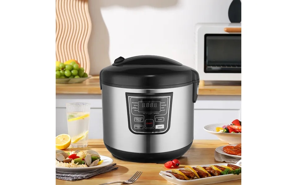 Cross-border European Standard Household Smart 5l Cooker - Fully Automatic Multifunctional Health-preserving Stainless