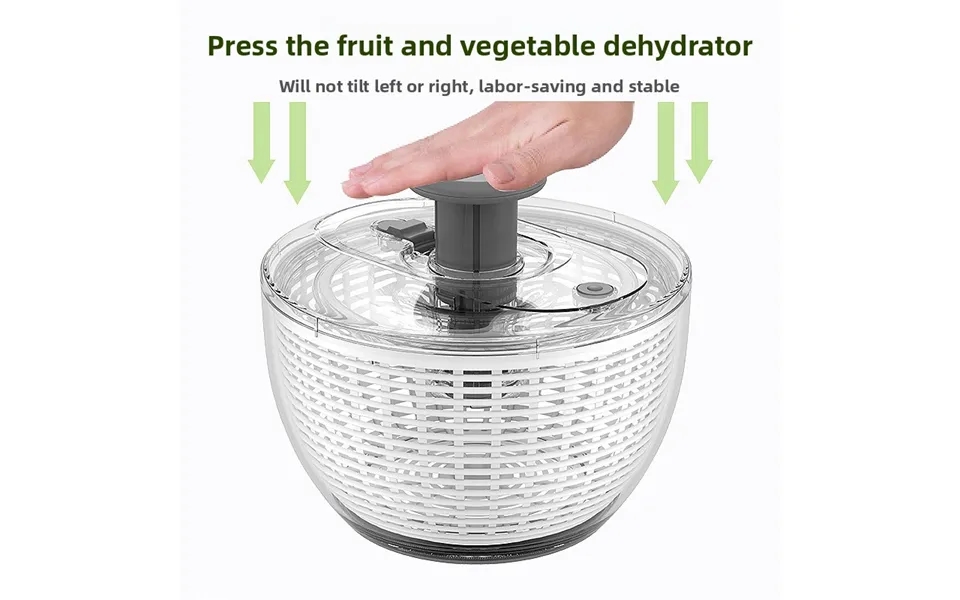 Cross-border Exclusive Press Frui And Dehydraor Muli-funcional Vegeable Salad Finess Meal Spinner Home Drain