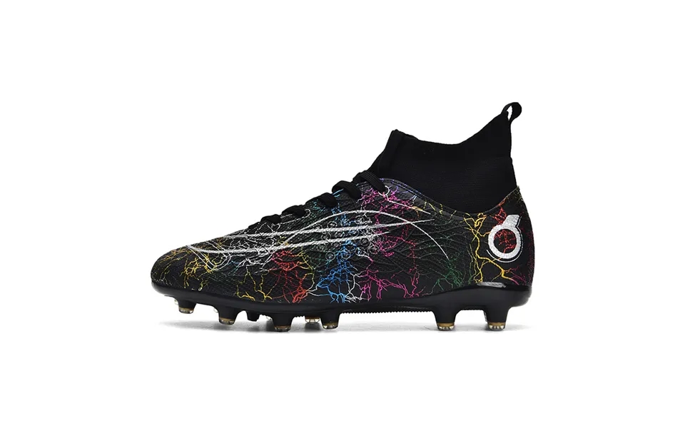 Cross-border New Fgtf Football Shoes For Men And Women Breathable High-top Long Nails Ag Broken Nail Football Shoes Indo