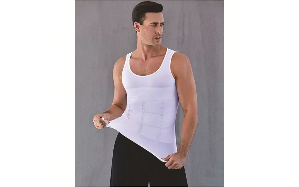 Cross-border New Lift Men's Body Shaping Vest Slim Body Shaping Waist Abdominal Tightening Thin Intimates Tv Export