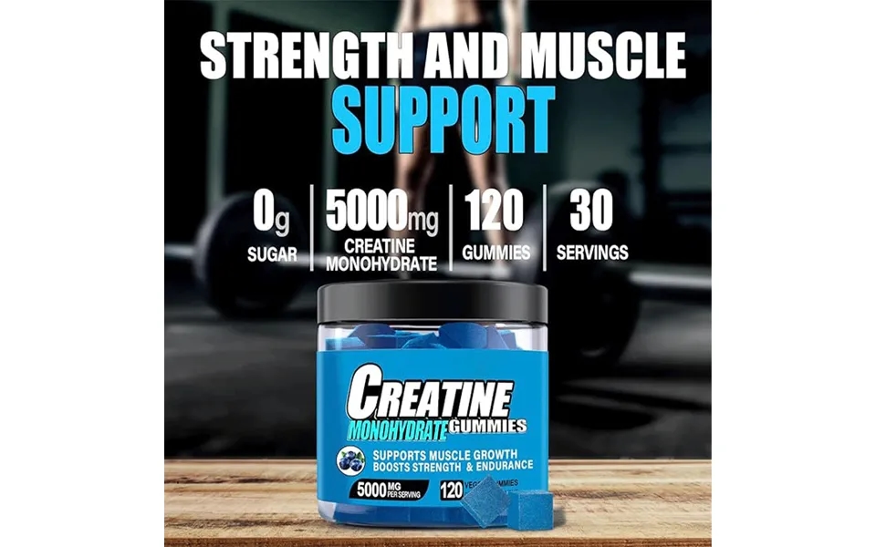 Cross-border Tk Hot Item Hydrated Creatine Monohydrate Fitness Gummies