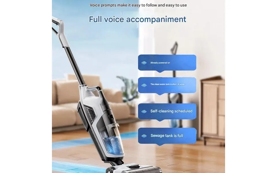 Davking Floor Scrubber Suction And Mopping Machine Household Wireless Sweeping And Mopping Dust Removal Automatic Cleani