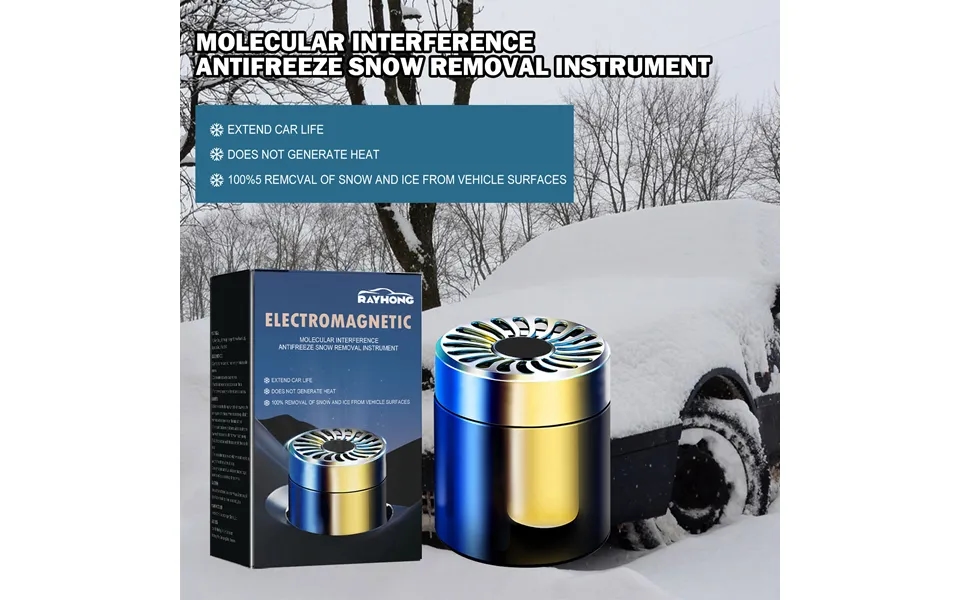 Deicer Car Glass Deicer Snow Removal Tool Quick Portable Car Window Deicer