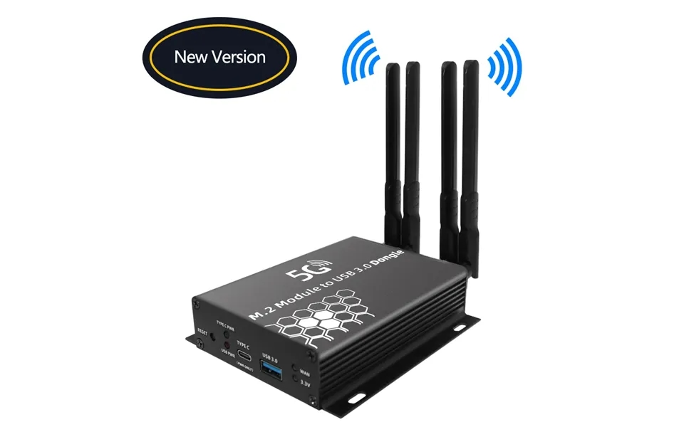 Desktop Ngff M.2 Key B To Usb 3.0 Wireless Module Adapter Card 2 Sim Slot 4 Antenna For 5g 4g Lte Gsm Modem