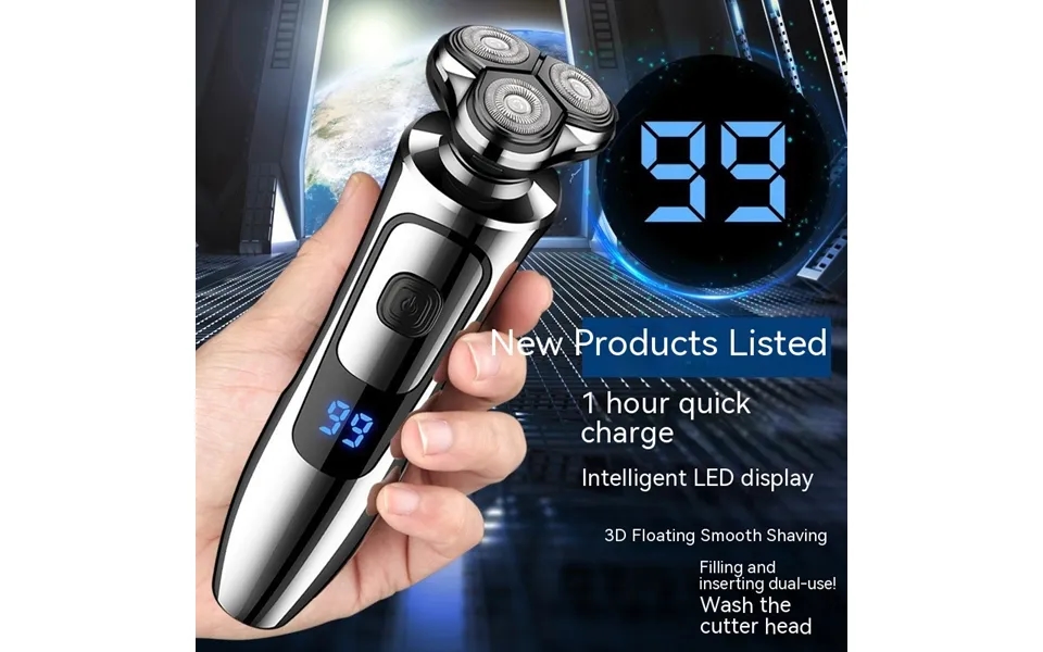 Dingke 6000 Digital Display Electric Shaver - In One