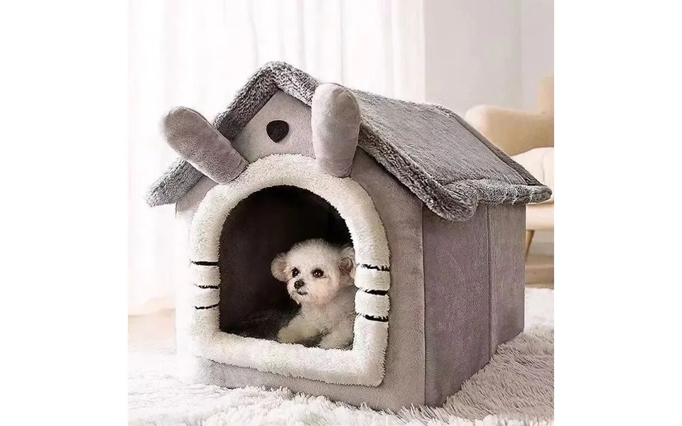 Dog Bed Foldable Pet Sleeping Bed - Removable & Washable House Kennel For Indoor Cat Nest