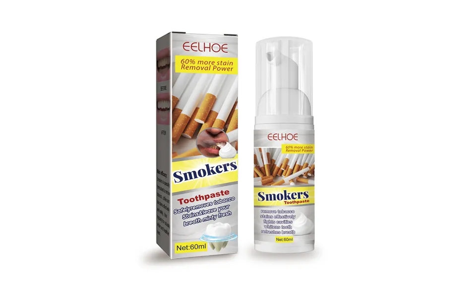 Eelhoe Toothpaste To Remove Smog Stains - Remove Yellow Tooth Stains