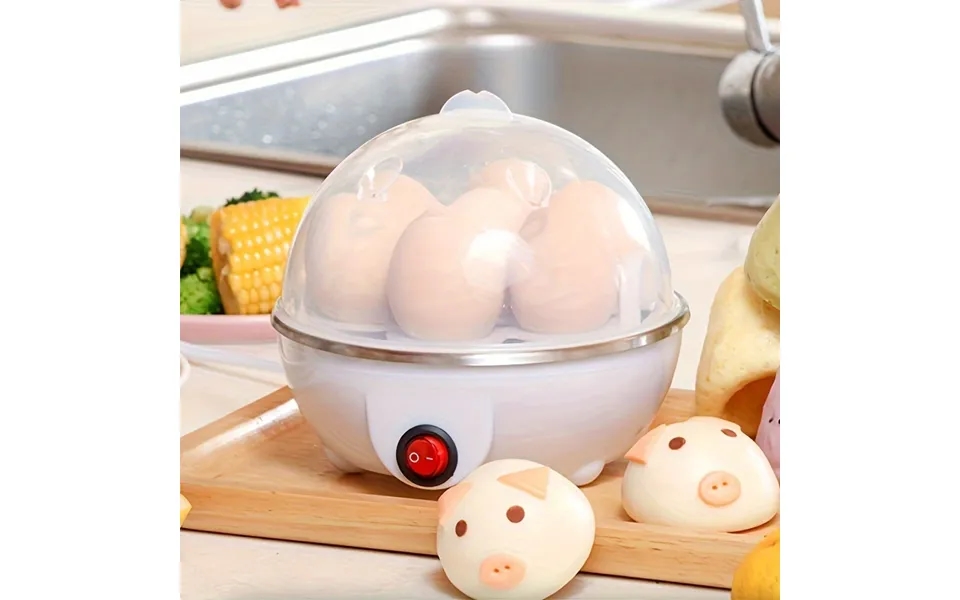 Egg Cooker Automatic Power Off Home Small 1-person Multi-functional Steamed Egg Custard Boiled Egg Machine Breakfast Art