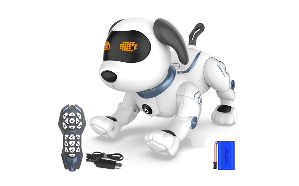 Electric Pet Robot Dog Children's Early Education Remote Control Programming Stunt Dog Intelligent Bionic Pet Dog Toy