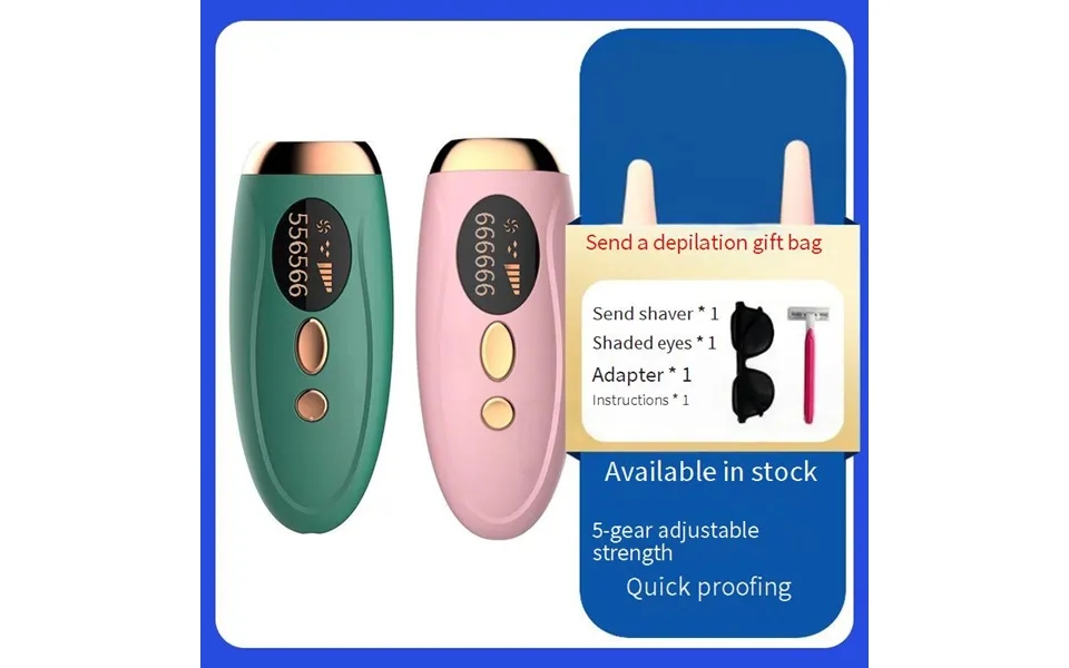 Epilator Home Photorejuvenation Portable Handheld Face And Body Painless Strong Pulse Home Laser Hair Removal Device Ipl
