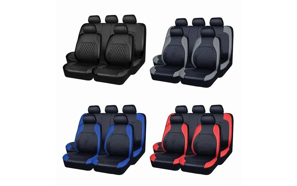 Explosive Pu Leather Car Seat 9-piece Set Four Seasons Universal